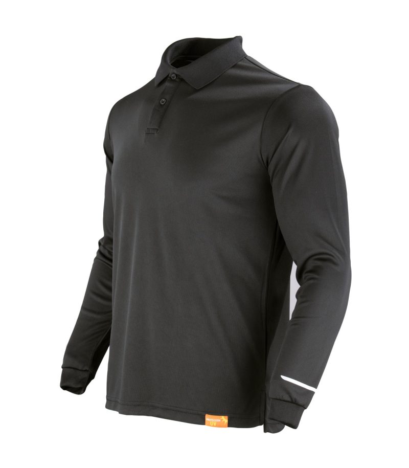 Polera Dryfit M/L Negra - Imagen 2