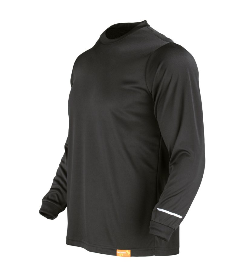 Polera Dryfit M/L Negra - Imagen 2