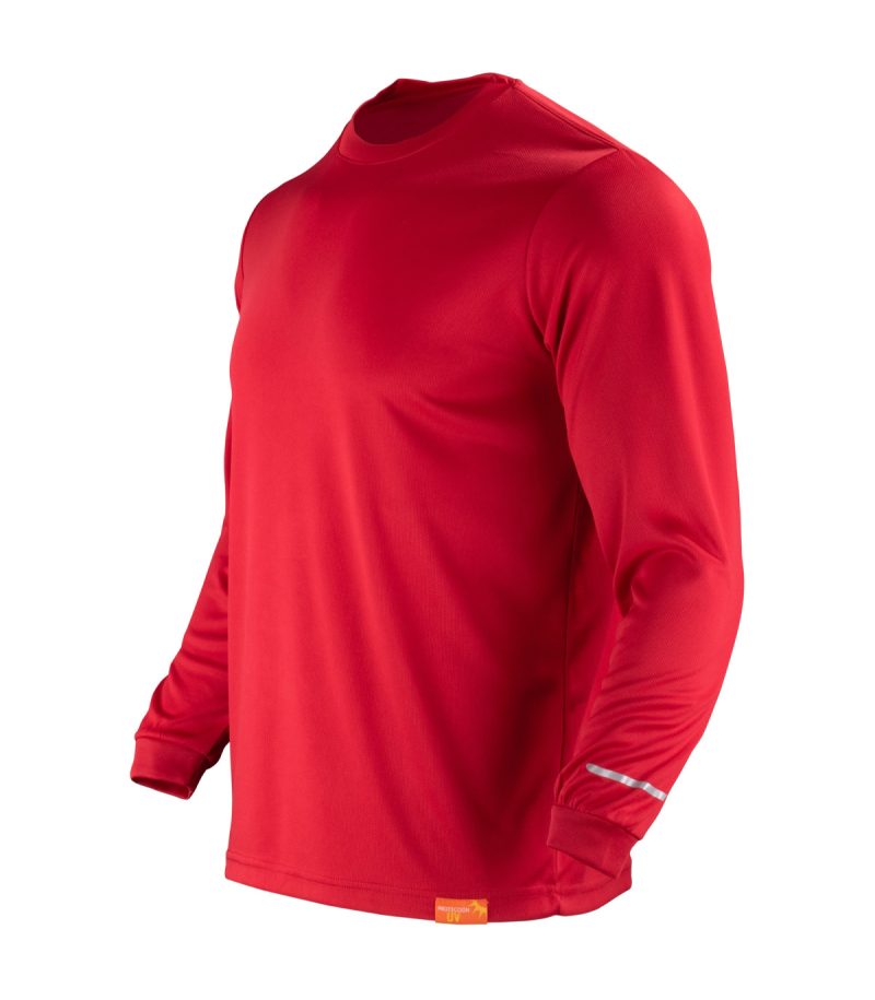 Polera Dryfit M/L Roja - Imagen 2