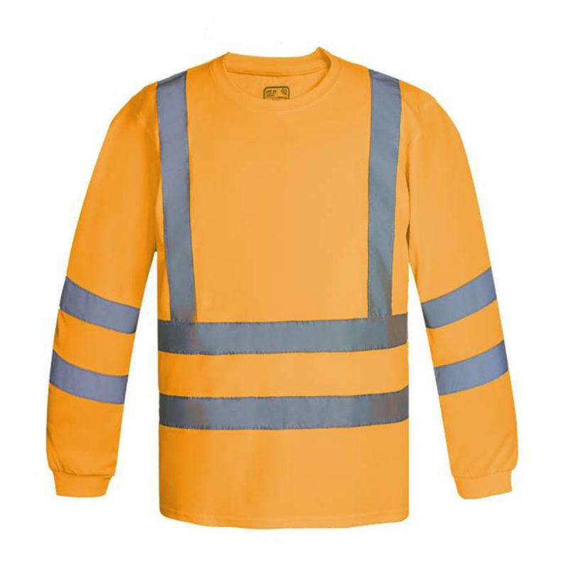 Polera Dryfit Visl M/L Naranja