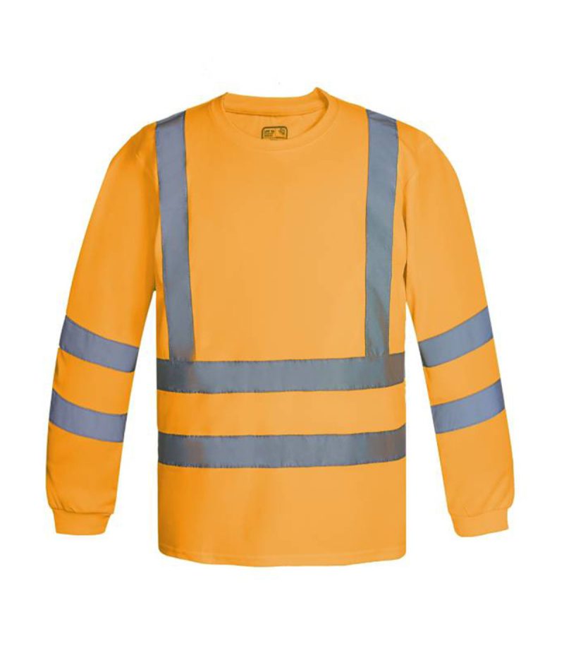 Polera Dryfit Visl M/L Naranja