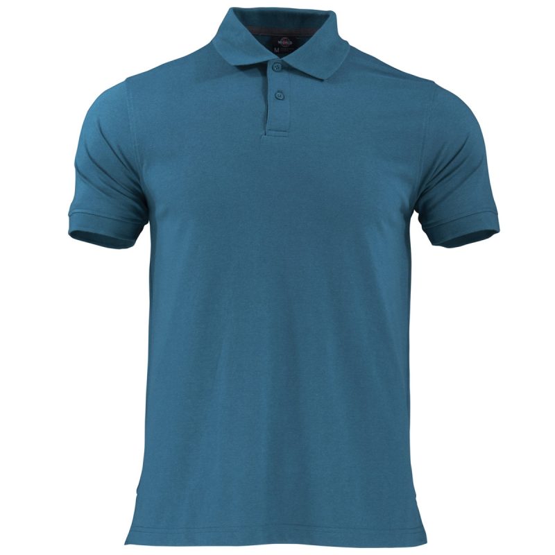 Polera Dryfresh M/C Azul Piedra