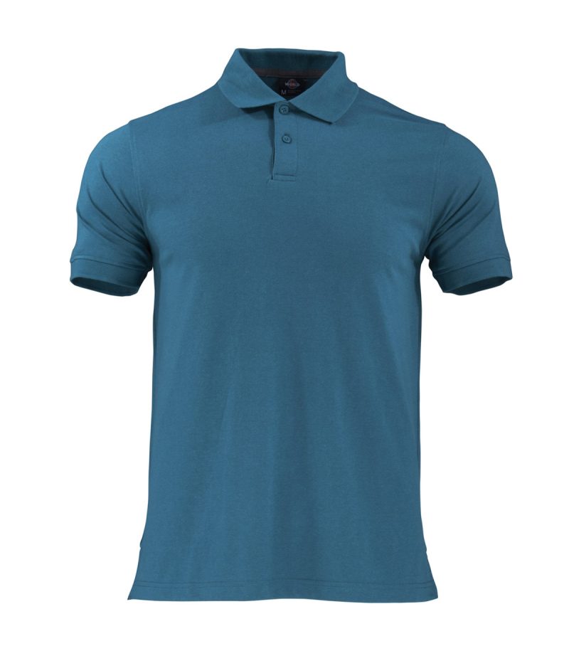 Polera Dryfresh M/C Azul Piedra