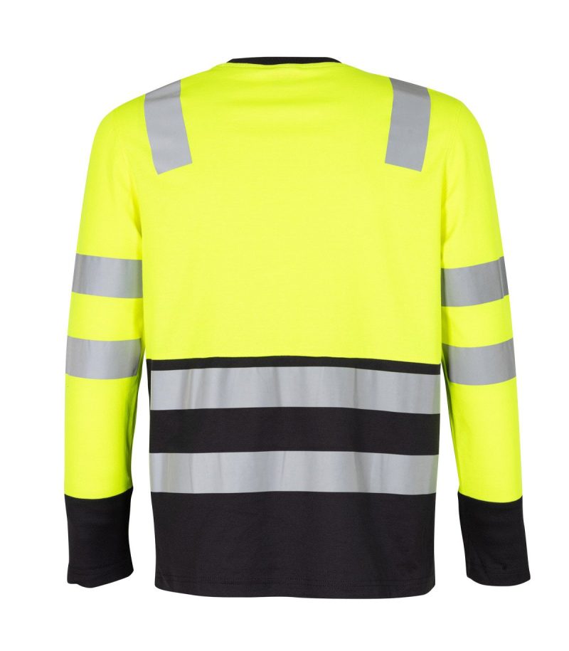 Polera Hibrida Bi-Color M/L Amarilla - Imagen 3