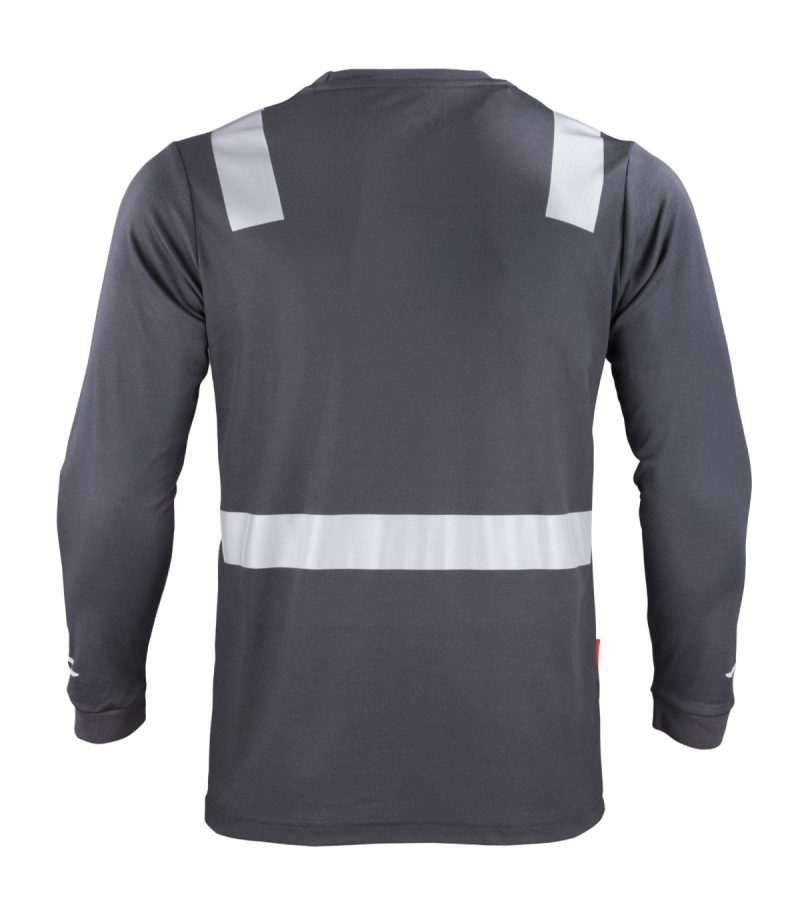 Polera Hibrida C/Ref M/L Gris - Imagen 3