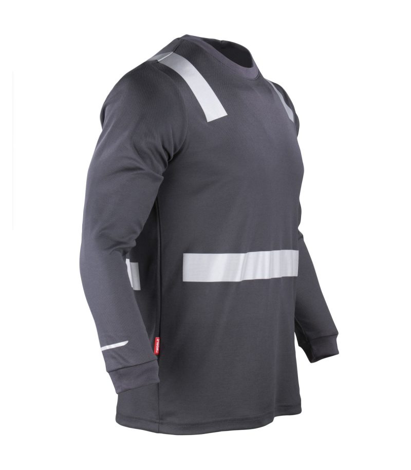 Polera Hibrida C/Ref M/L Gris - Imagen 4