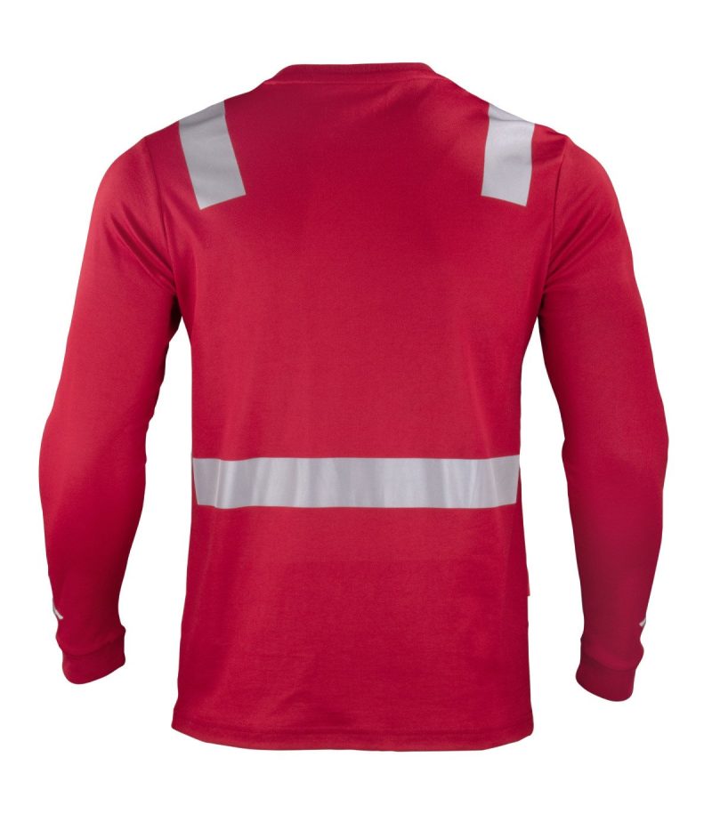 Polera Hibrida C/Ref M/L Roja - Imagen 3
