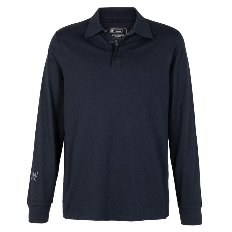 Polera Ignifuga M/Larga Azul