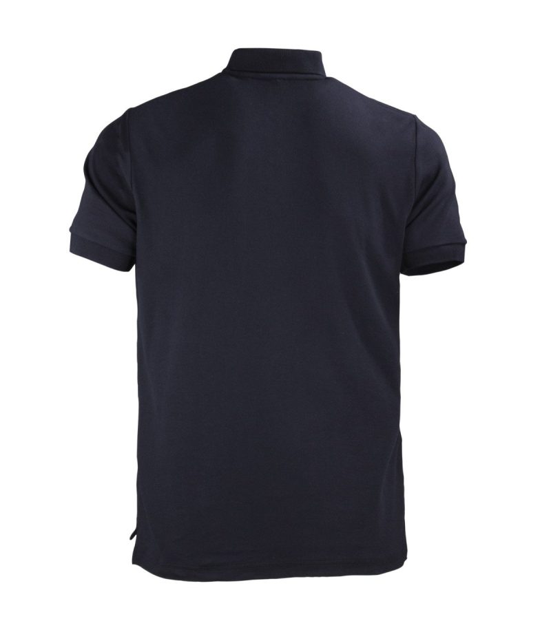 Polera Pique 80/20 M/C Azul - Imagen 2