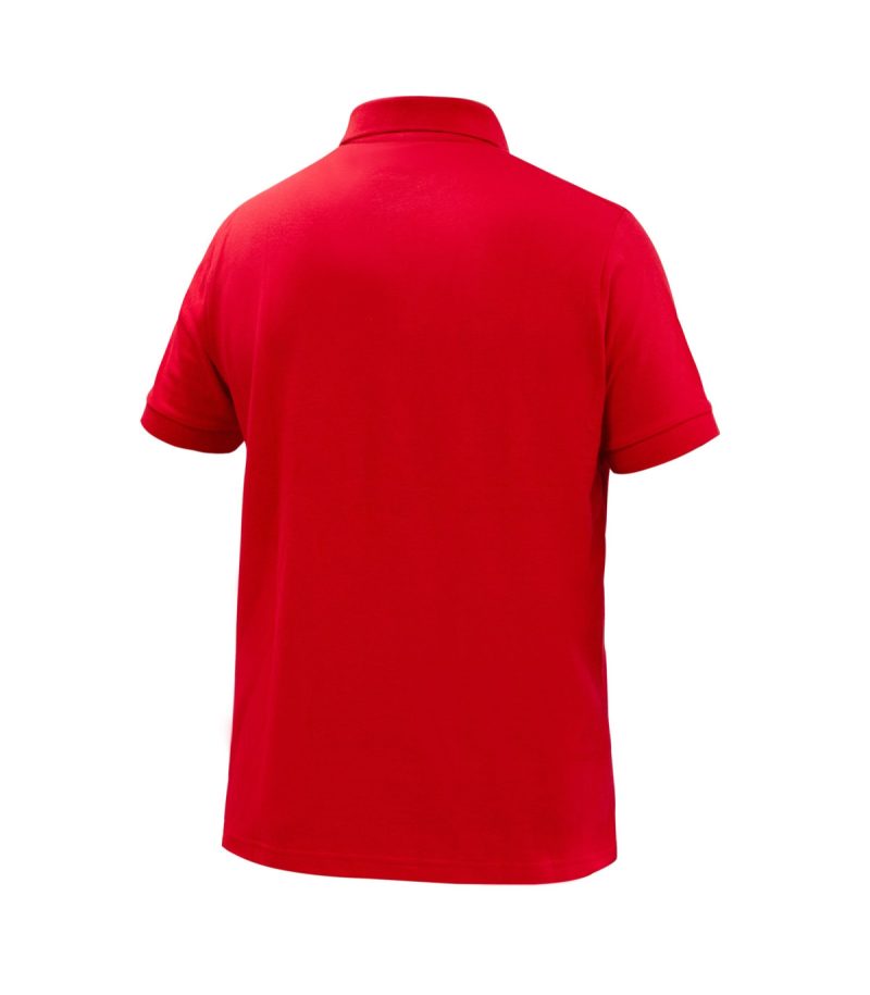 Polera Pique 80/20 M/C Roja - Imagen 2
