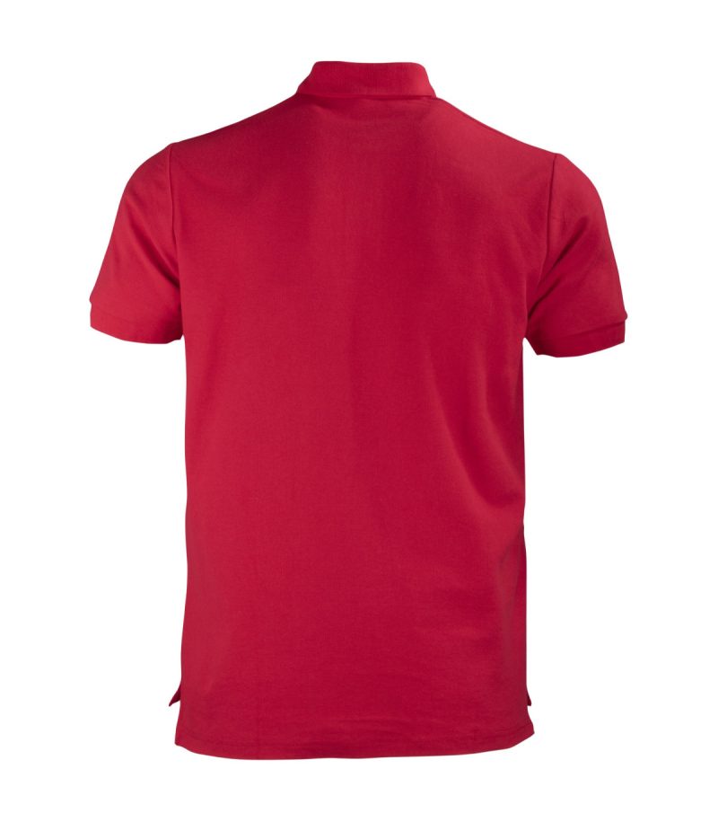 Polera Pique 80/20 M/C Roja - Imagen 2