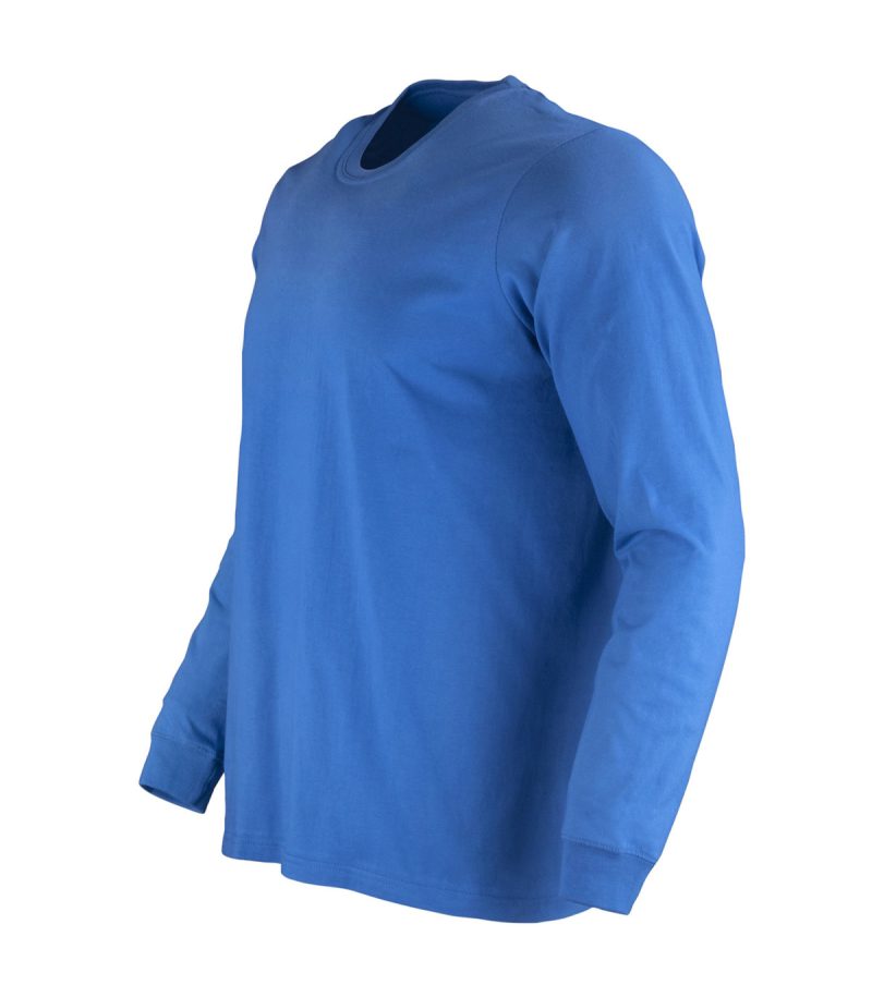 Polera Polo M/L Azul Rey - Imagen 4