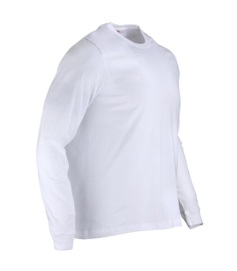 Polera Polo M/L Blanca - Imagen 4