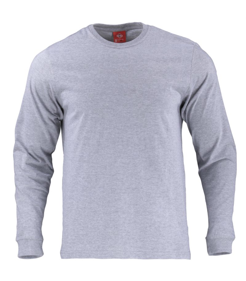 Polera Polo M/L Gris
