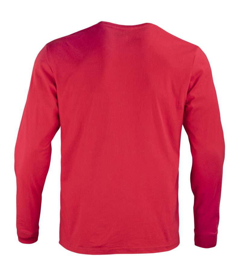 Polera Polo M/L Roja - Imagen 3