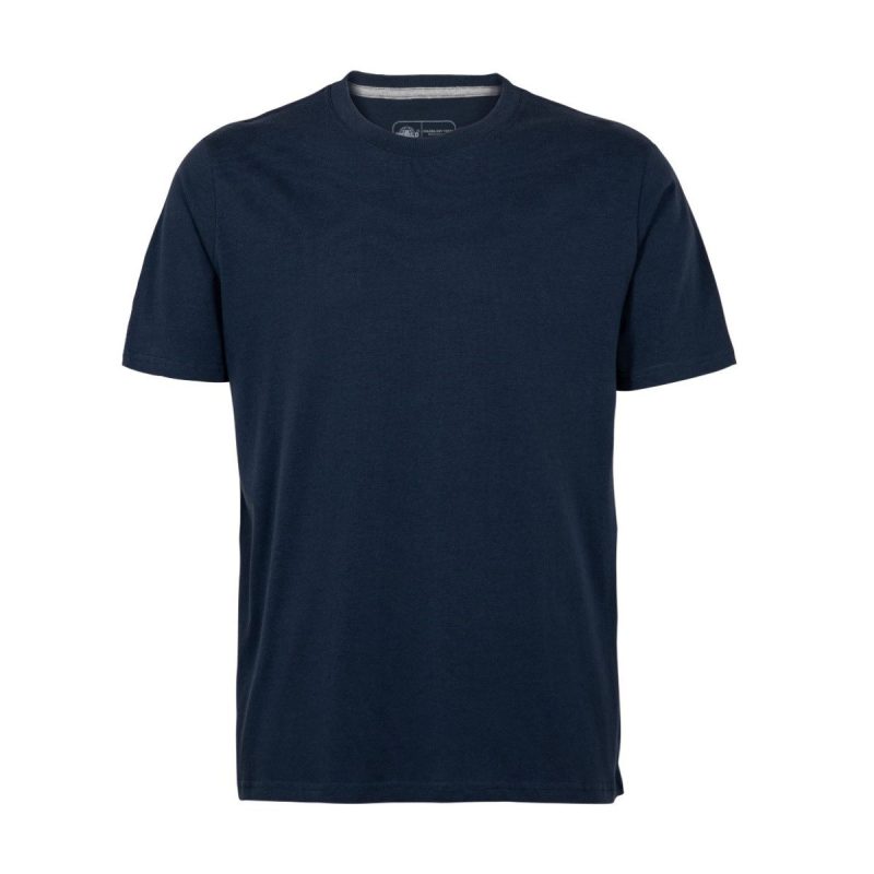 Polera Smood Polo M/C Azul Piedra