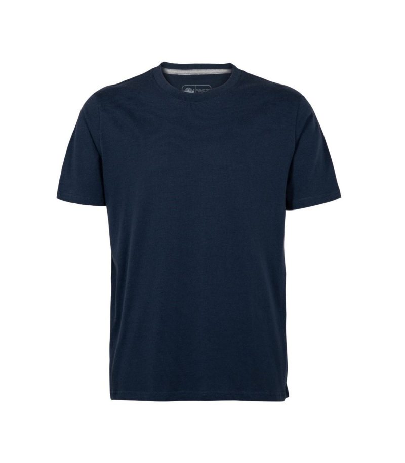 Polera Smood Polo M/C Azul Piedra