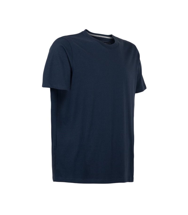 Polera Smood Polo M/C Azul Piedra - Imagen 2