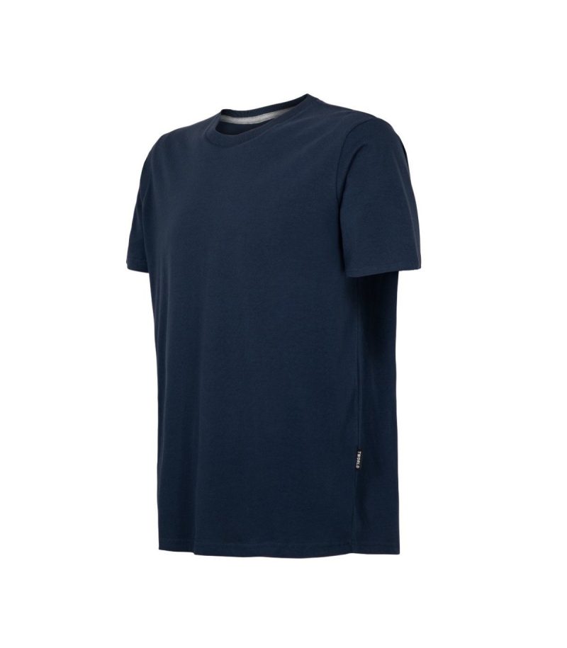 Polera Smood Polo M/C Azul Piedra - Imagen 4