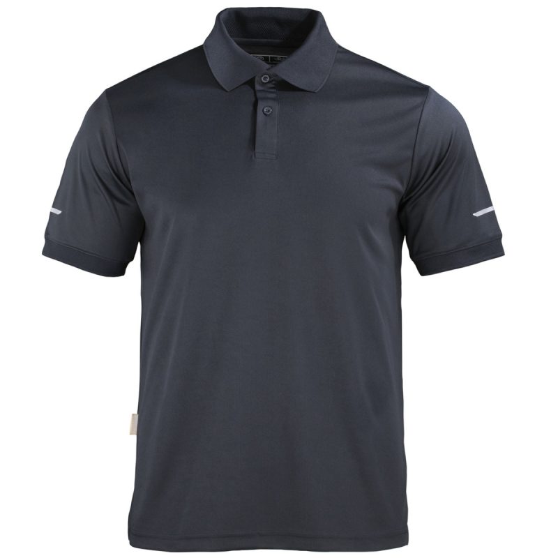 Polera WorkDry Cam M/Corta-Azul