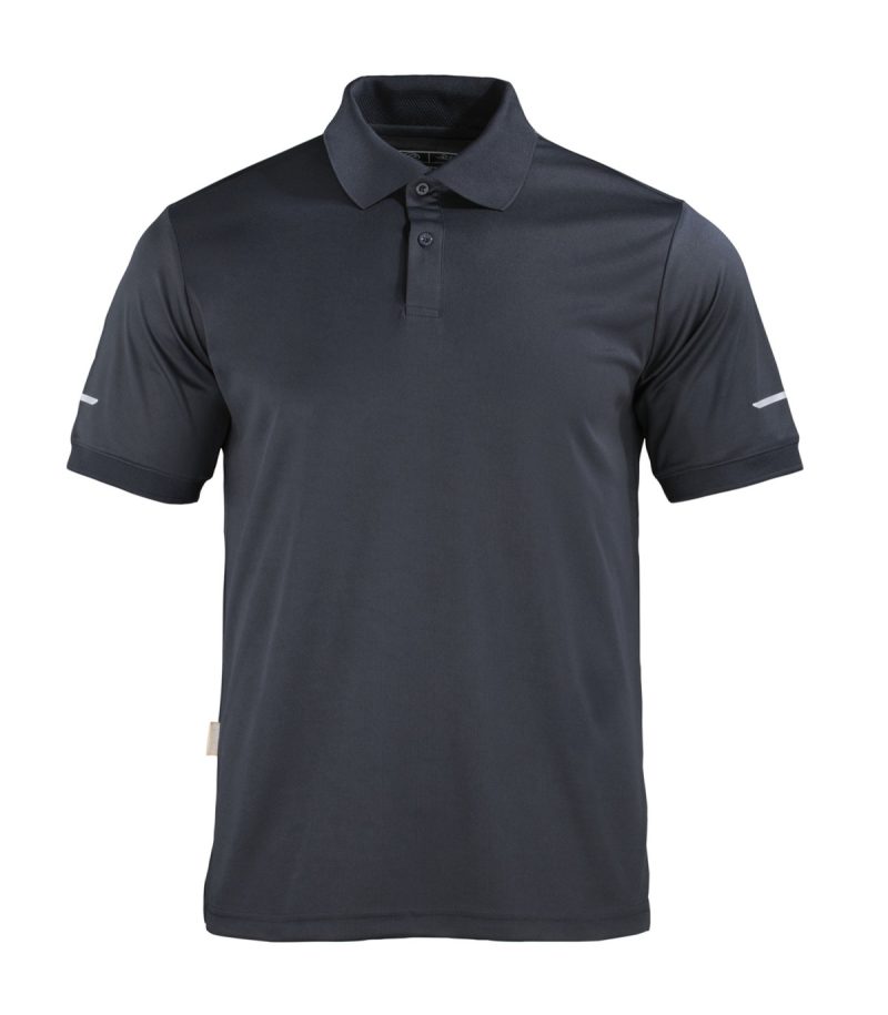 Polera WorkDry Cam M/Corta-Azul