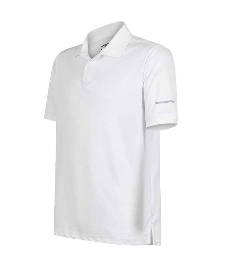 Polera WorkDry Cam M/Corta Blanca - Imagen 4