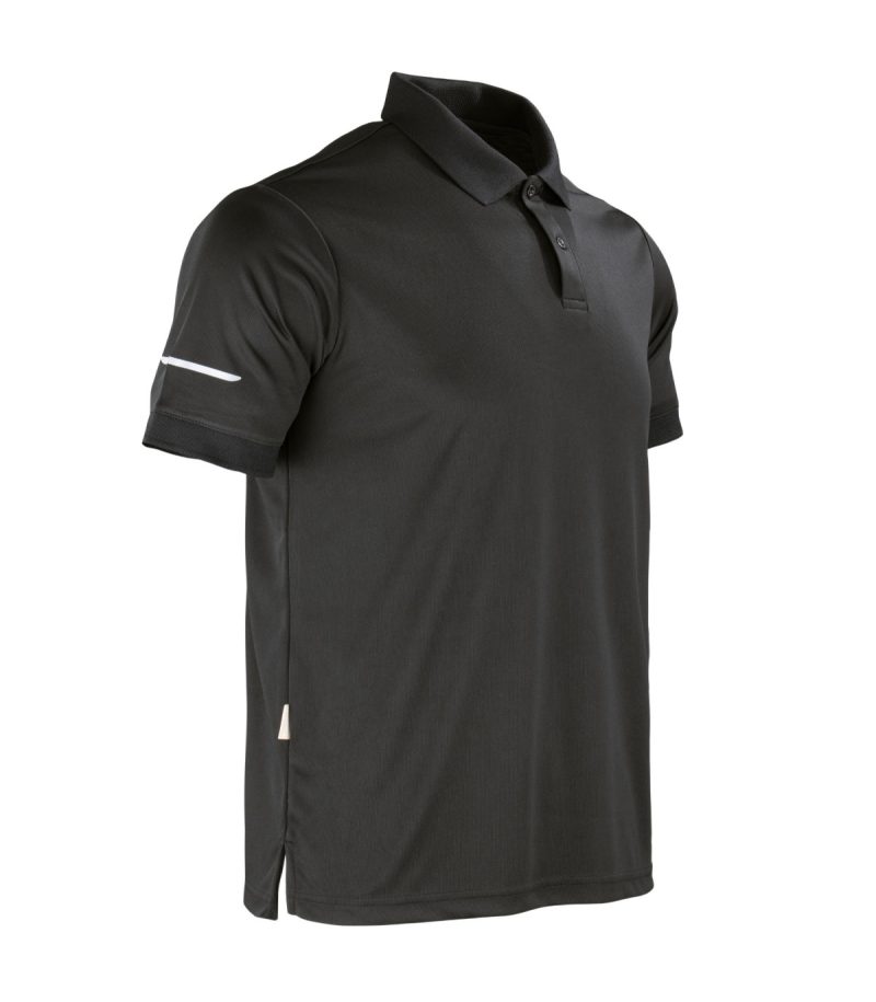 Polera WorkDry Cam M/Corta Negra - Imagen 2