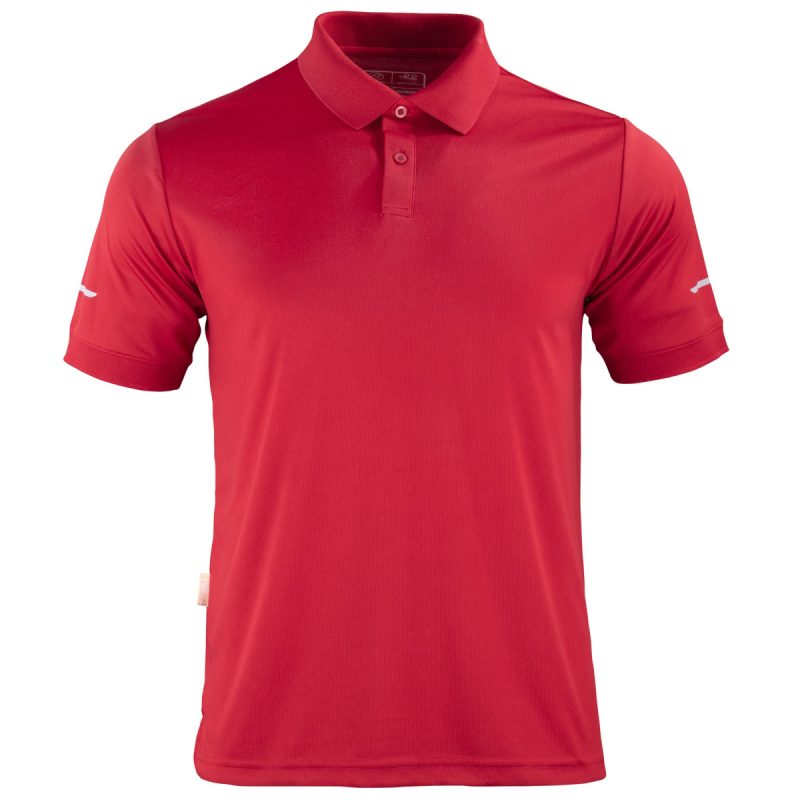 Polera WorkDry Cam M/Corta Roja