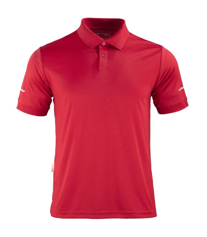 Polera WorkDry Cam M/Corta Roja