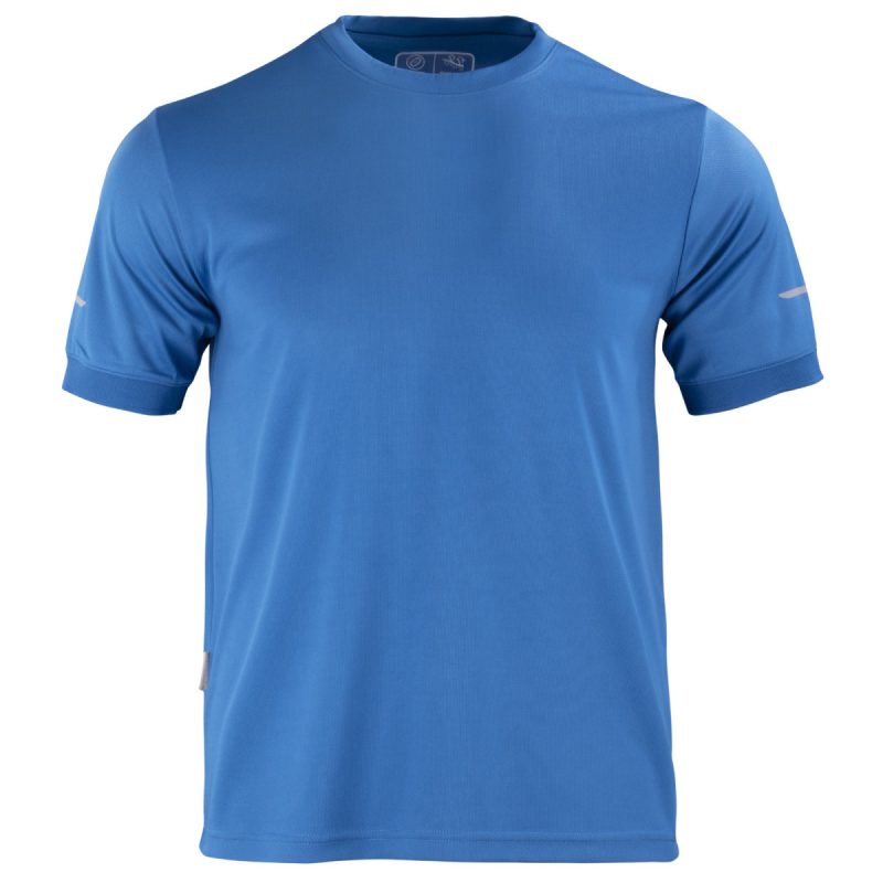 Polera drifit M/C Azul Rey