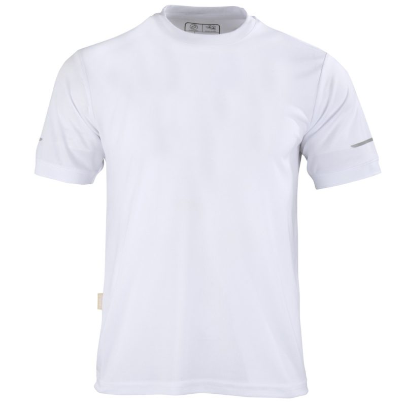 Polera drifit M/C Blanca
