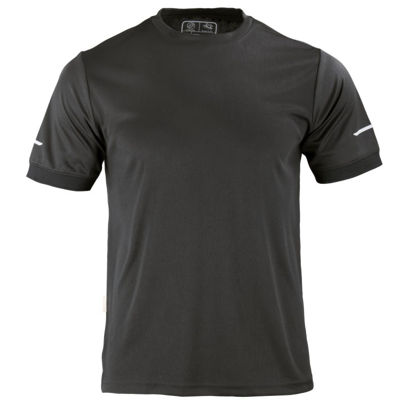 Polera drifit M/C Negra