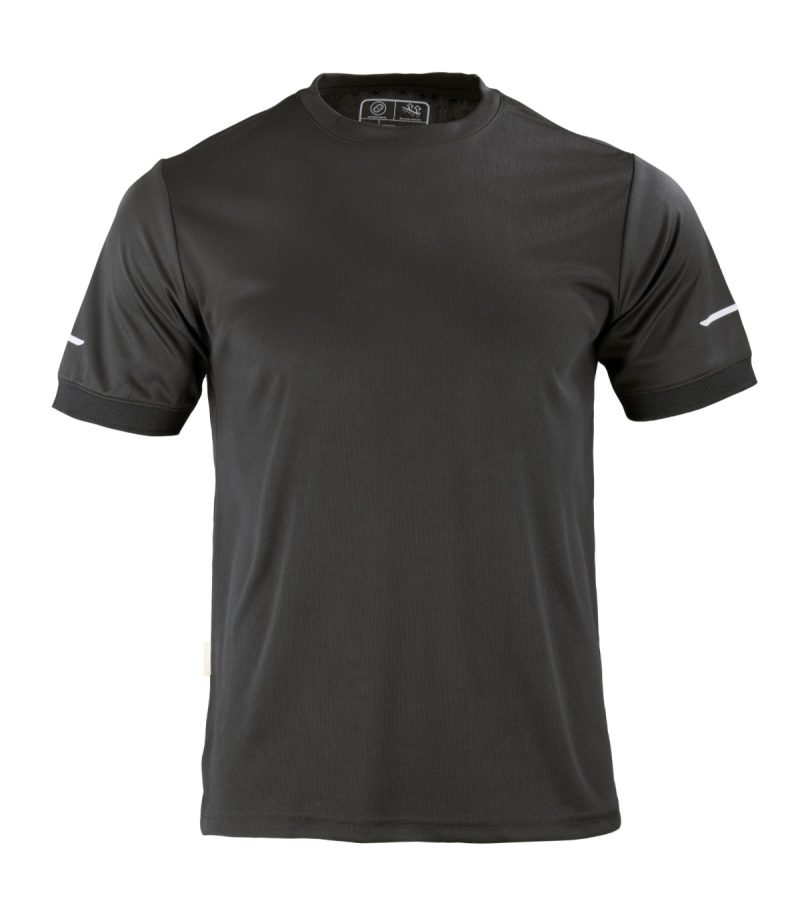 Polera drifit M/C Negra