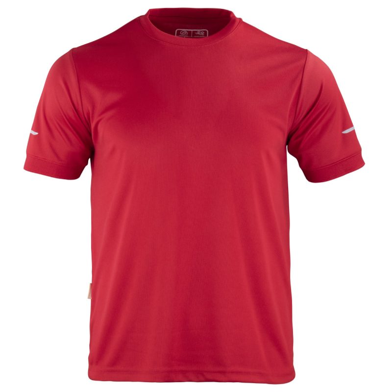 Polera drifit M/C Roja