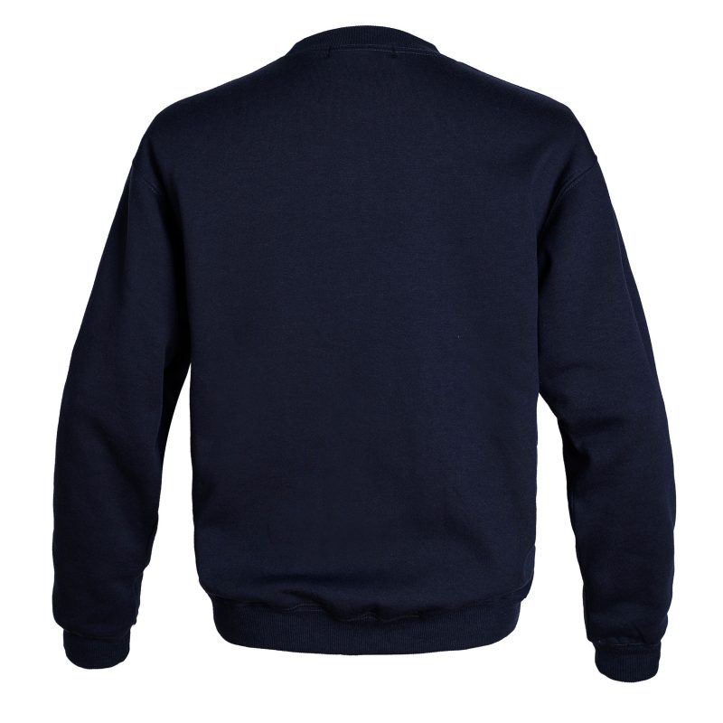 Polerón cuello polo azul - Imagen 2