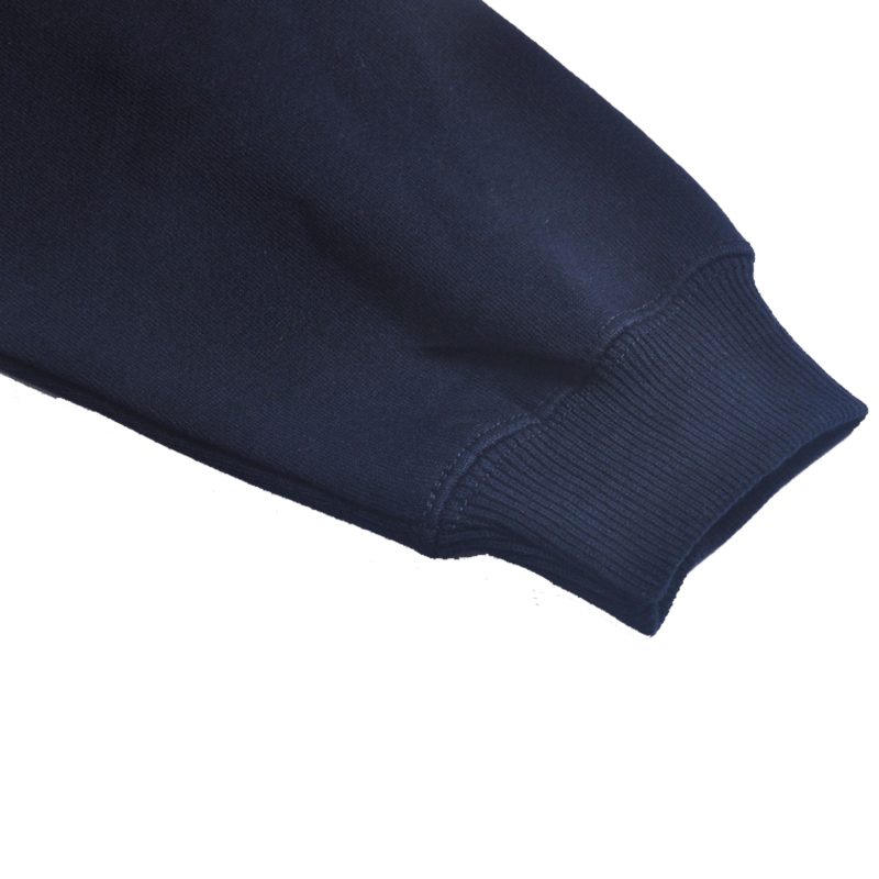 Polerón cuello polo azul - Imagen 4