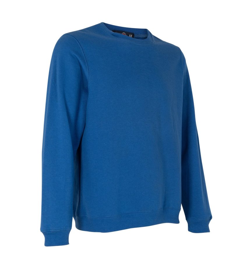 Polerón cuello polo azul rey - Imagen 4