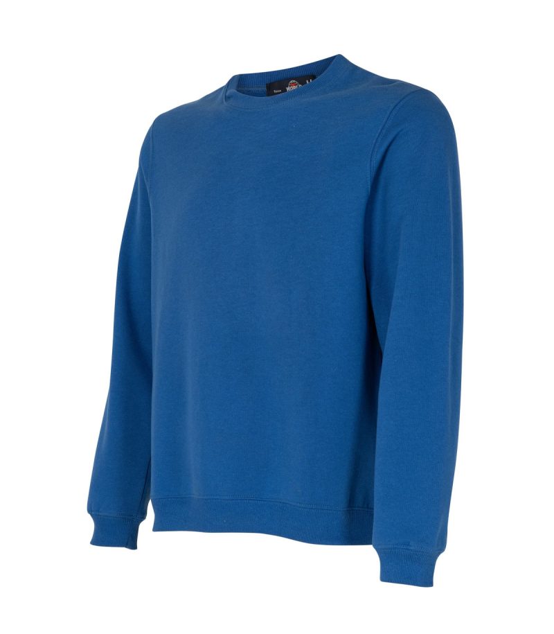 Polerón cuello polo azul rey - Imagen 2
