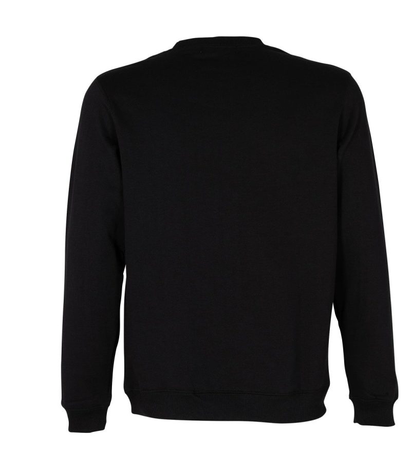 Polerón cuello polo negro - Imagen 3