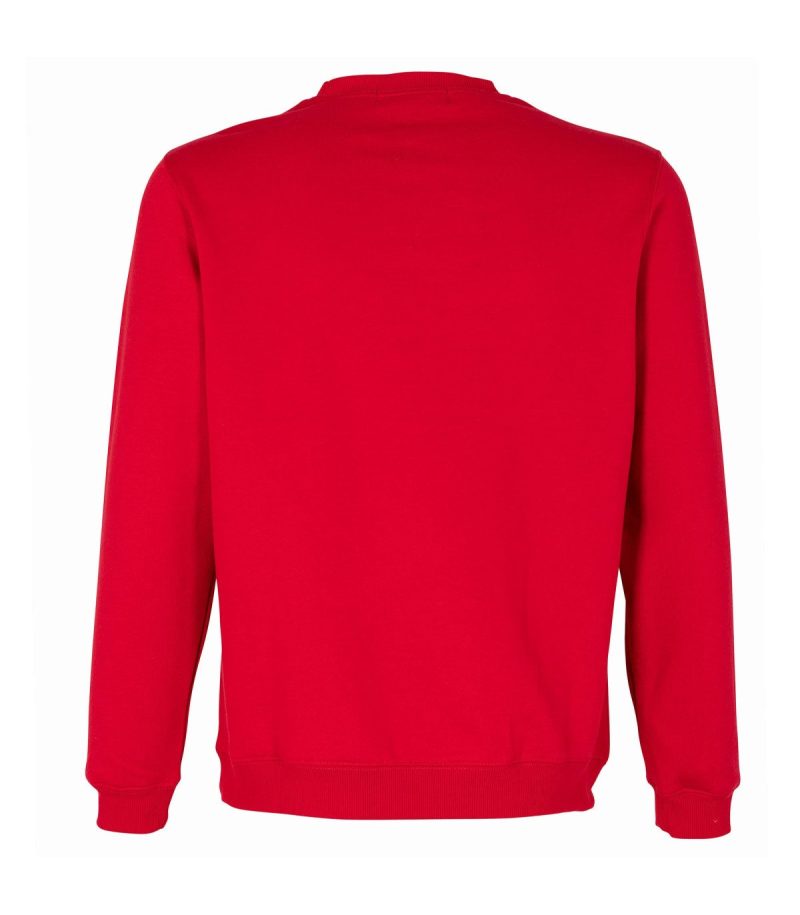 Polerón cuello polo rojo - Imagen 3