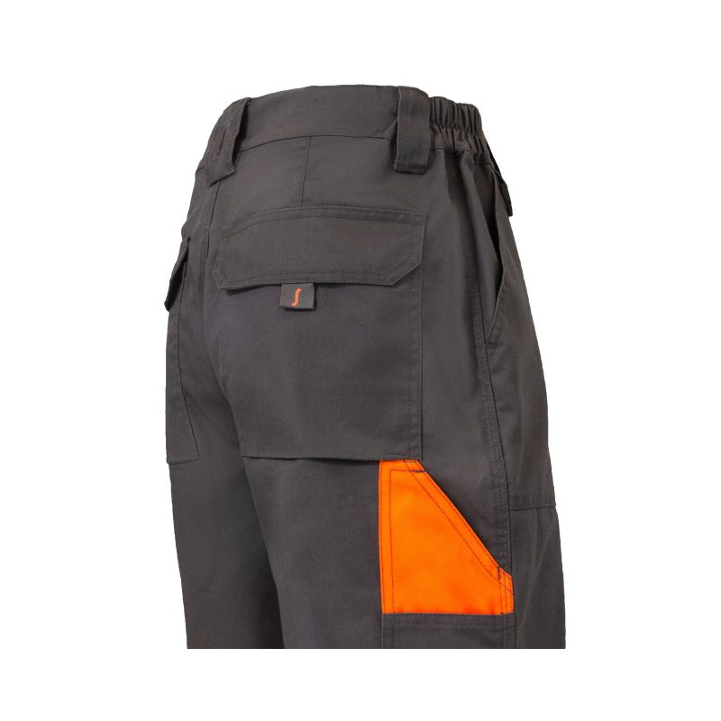Pantalon Vial Gabardina naranjo - Imagen 5