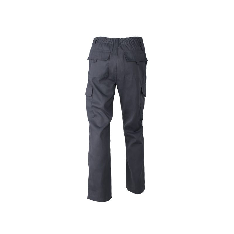 Pantalón cargo gabardina practical Gris - Imagen 2
