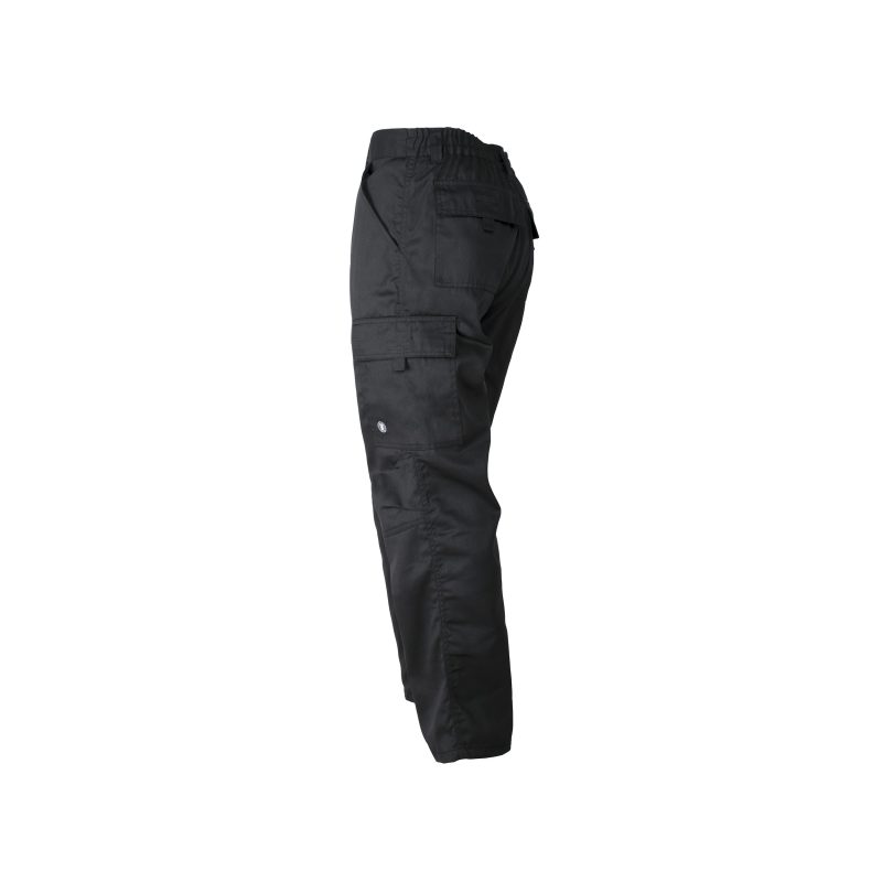 Pantalón cargo gabardina practical negro - Imagen 4