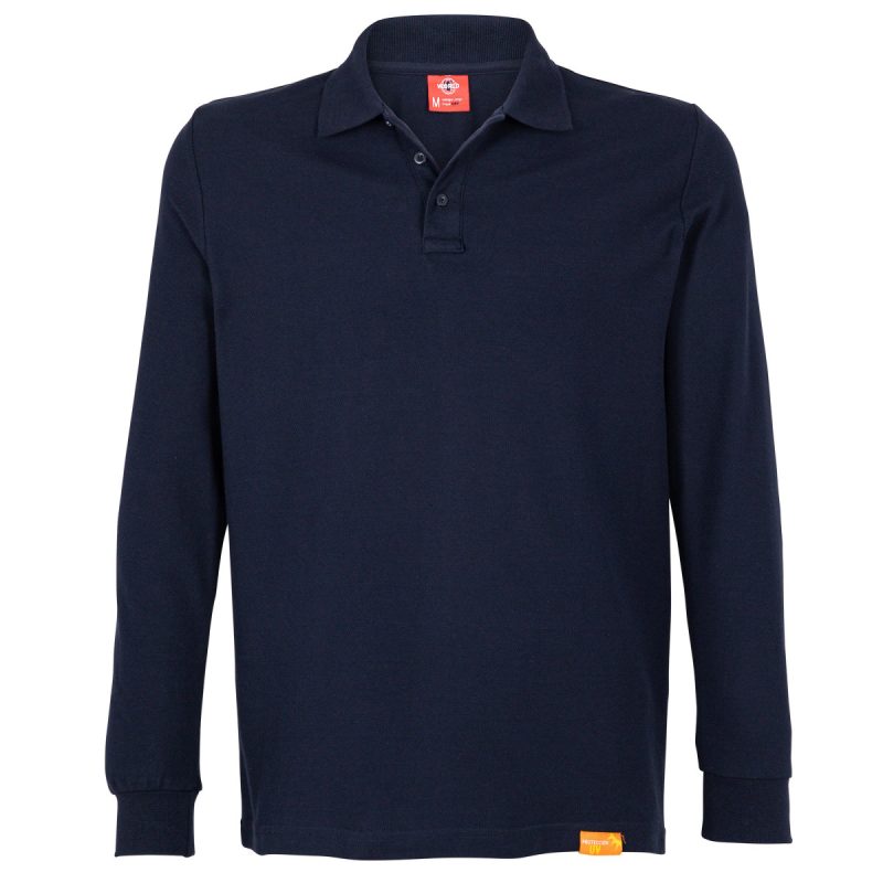 Polera hombre 60 alg 40 Azul