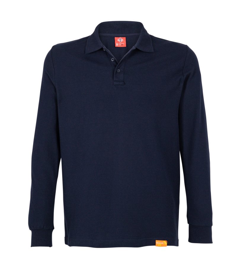 Polera hombre 60 alg 40 Azul