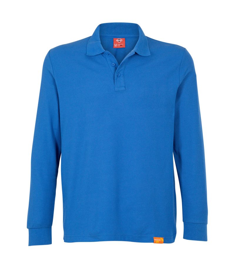 Polera hombre 60 alg 40 Azul Rey