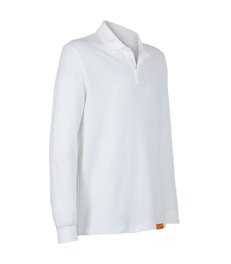 Polera hombre 60 alg 40 Blanca - Imagen 4