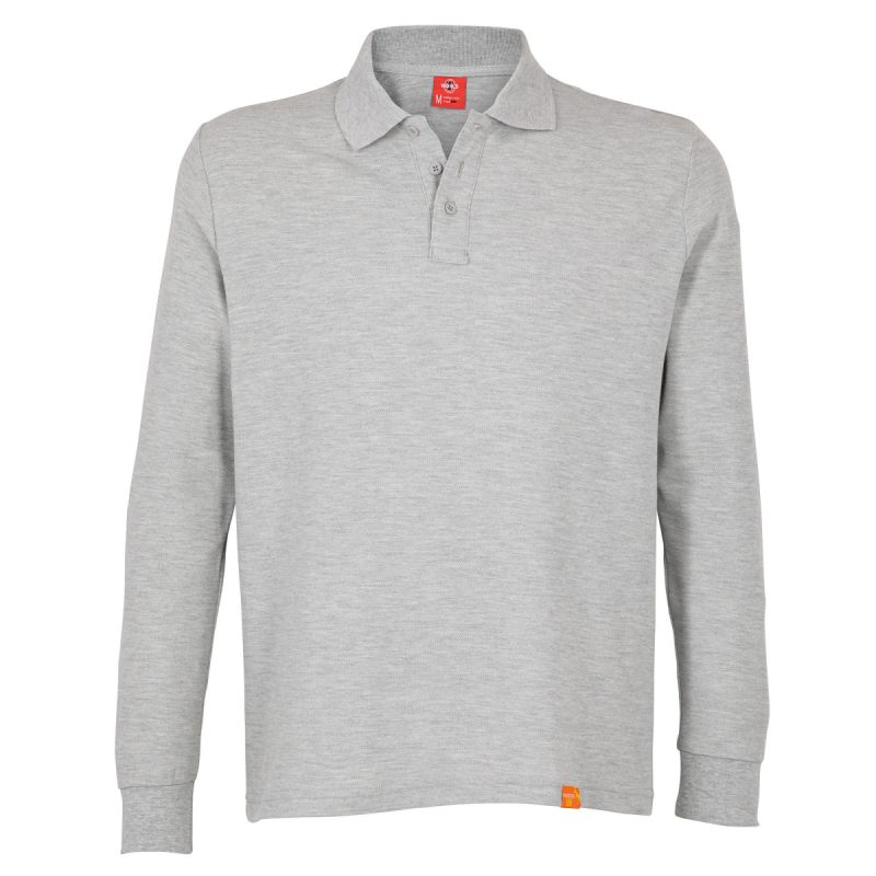 Polera hombre 60 alg 40 Gris