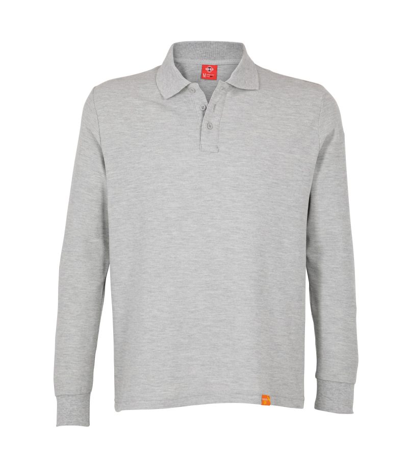 Polera hombre 60 alg 40 Gris