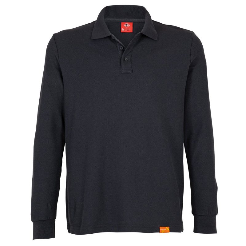 Polera hombre 60 alg 40 Gris oscuro